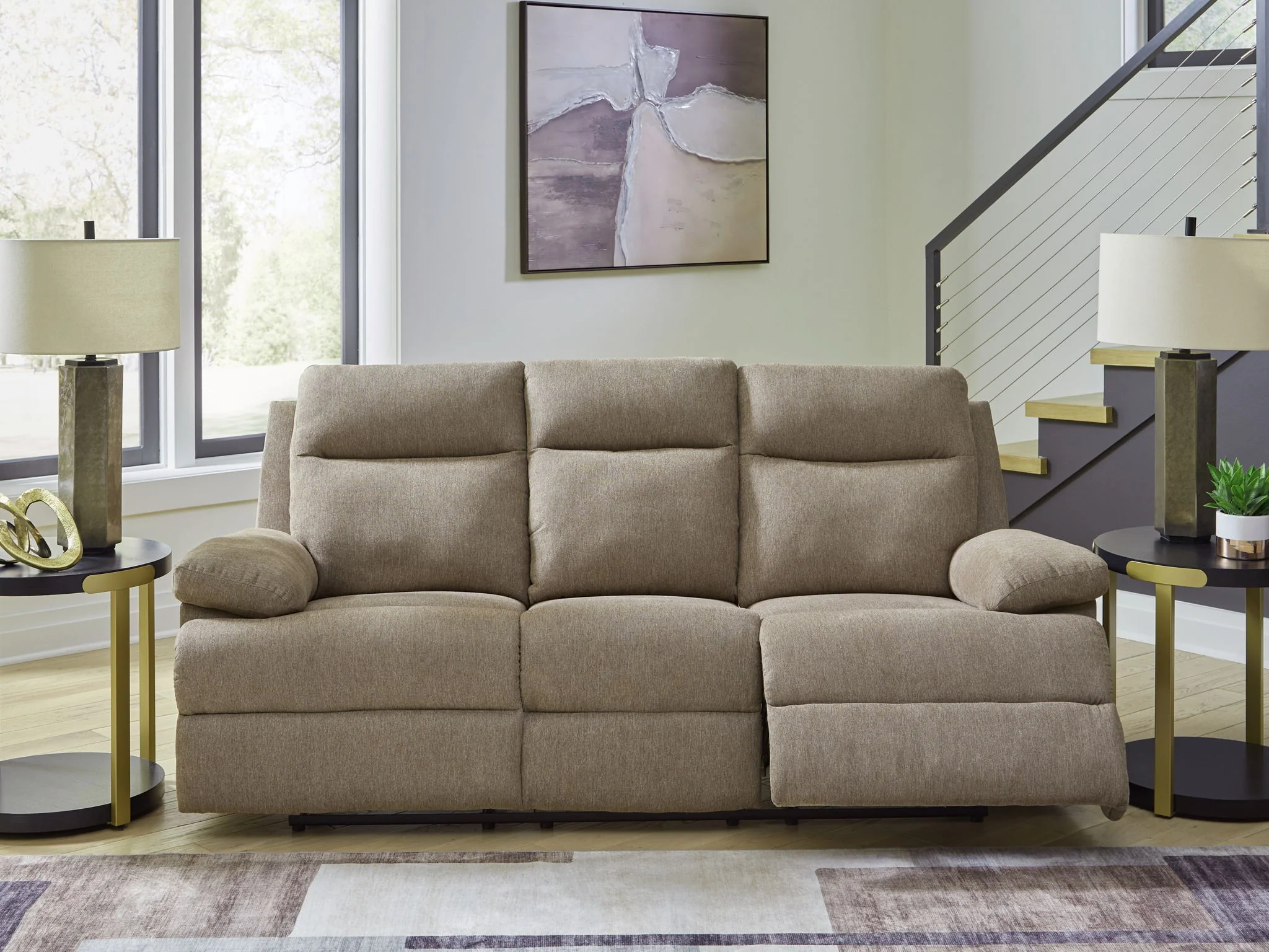 Side-Swipe - Reclining Sofa With Drop Down Table - Image 18
