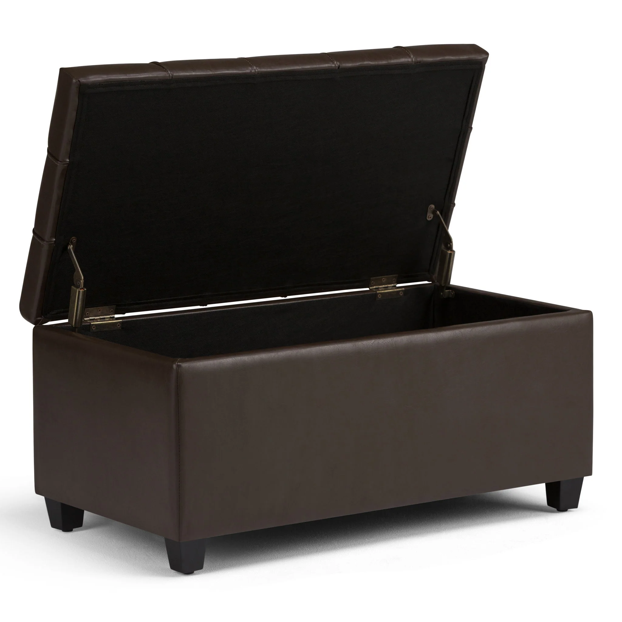 Sienna - Transitional Storage Ottoman Bench - Image 8