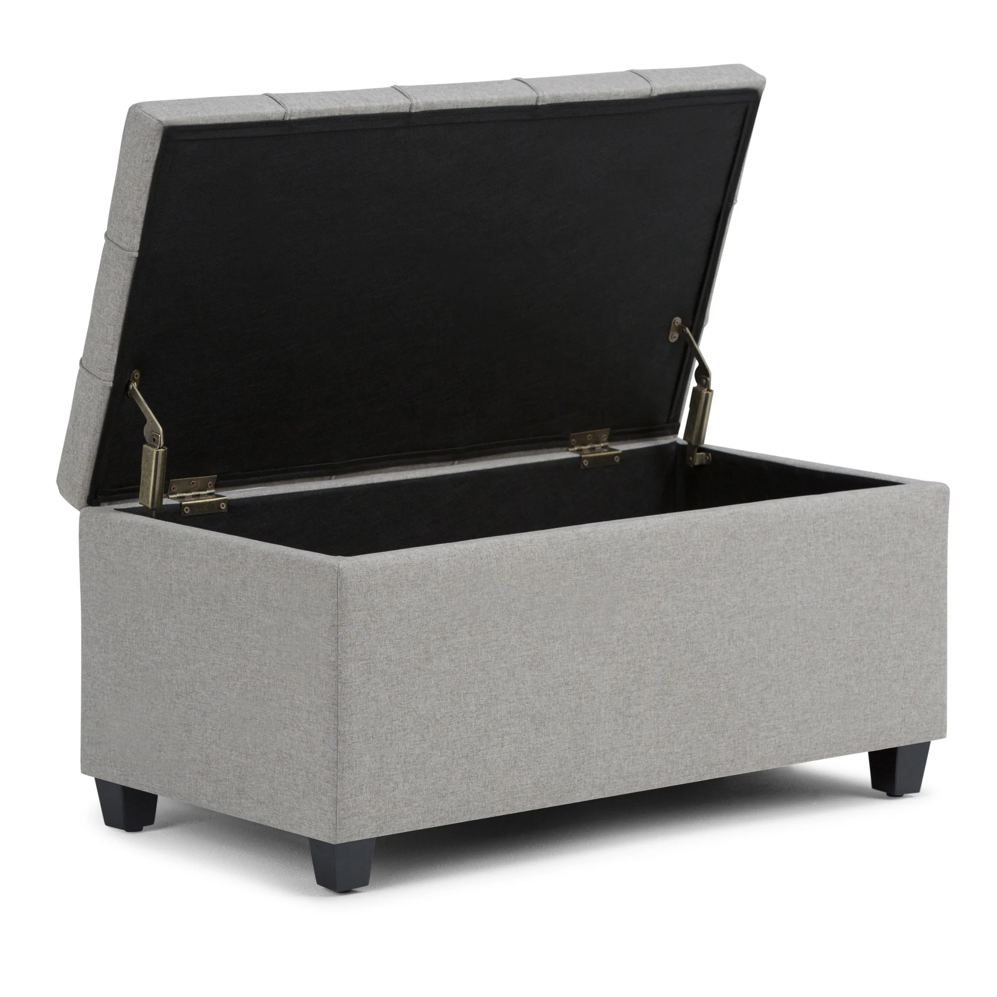 Sienna - Upholstered Storage Ottoman Bench - Image 15