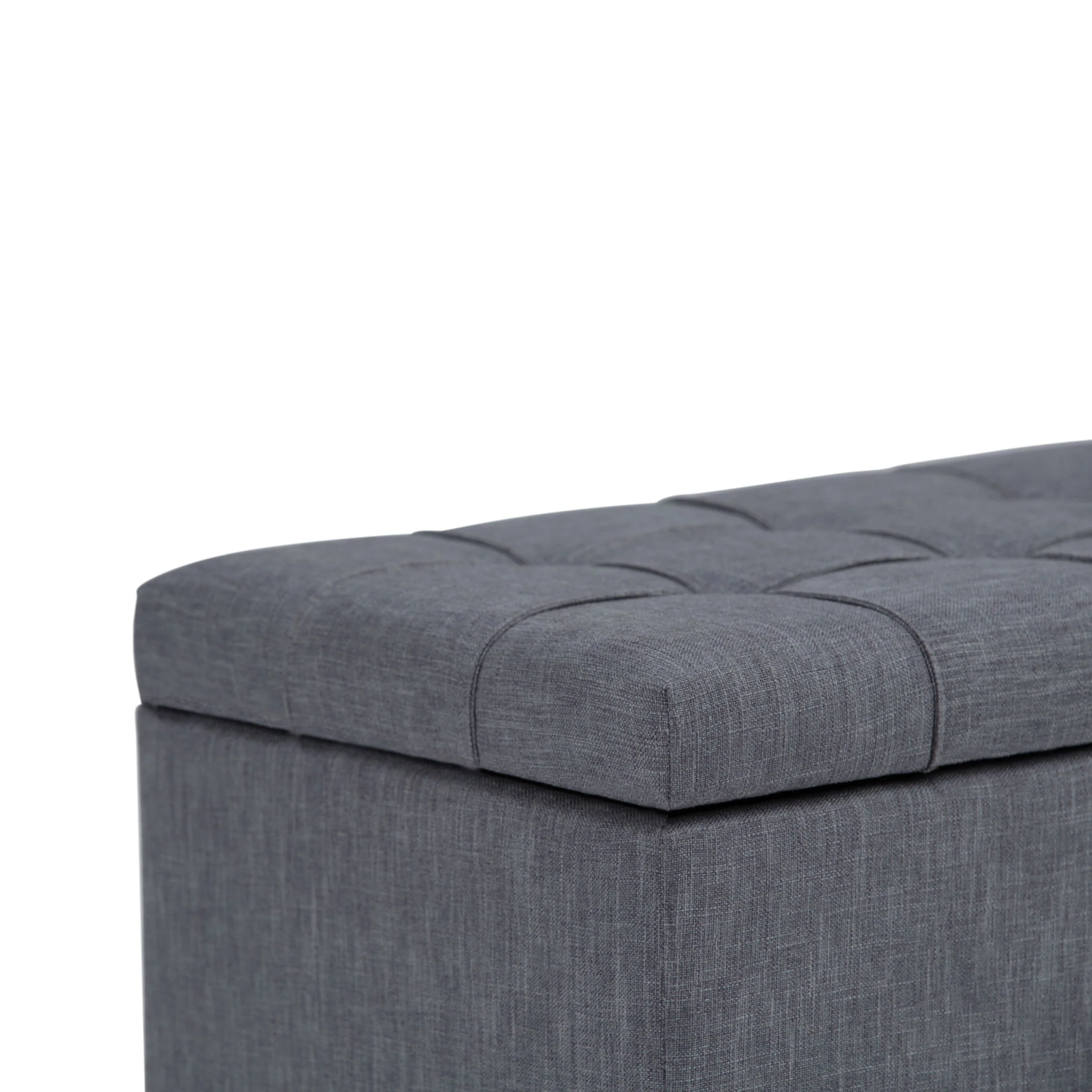 Sienna - Upholstered Storage Ottoman Bench - Image 22