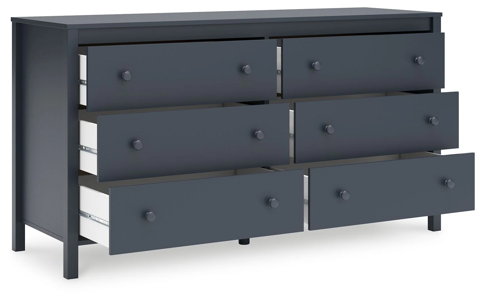 Simmenfort - Six Drawer Dresser - Navy Blue - Image 10