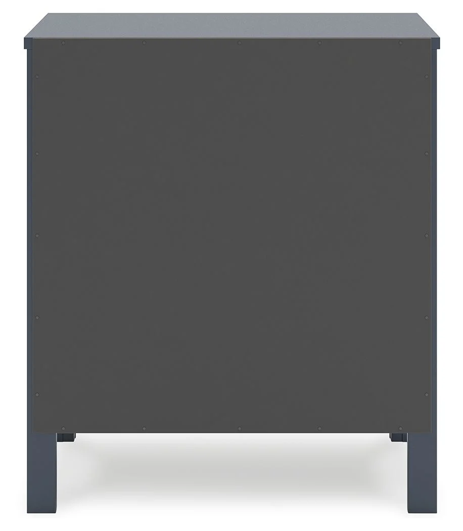 Simmenfort - Two Drawer Night Stand - Navy Blue - Image 11