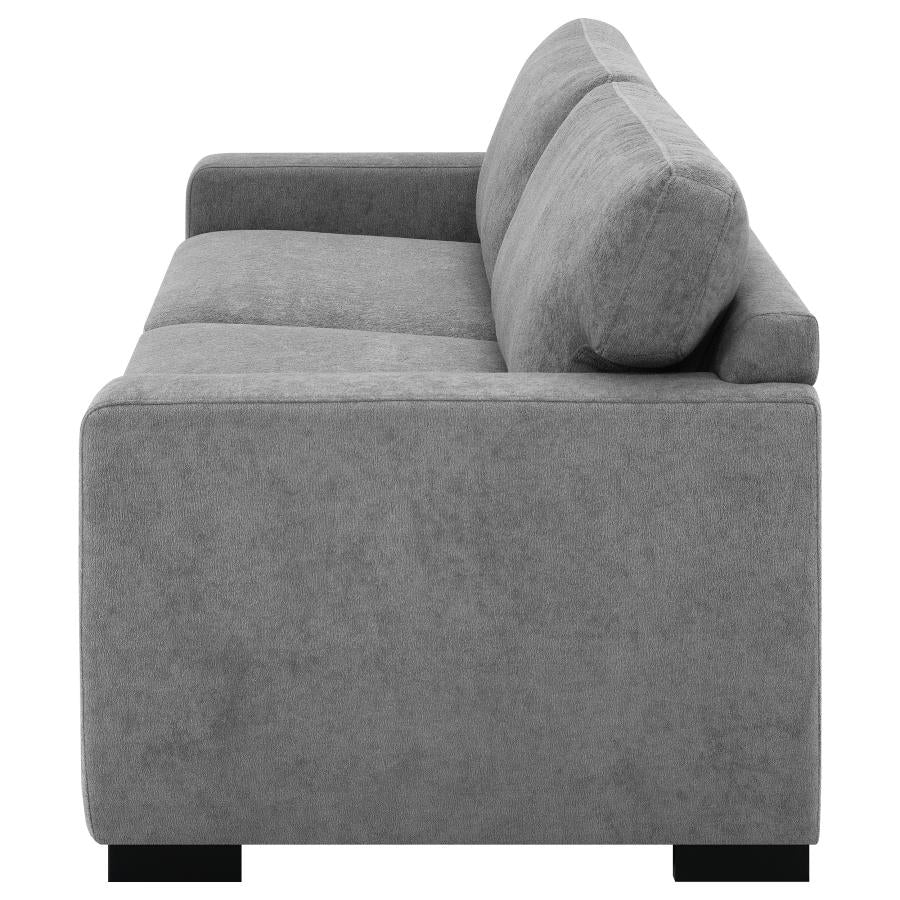 Simpson - Upholstered Sofa Sleeper With Queen Mattress - Gray - Image 7