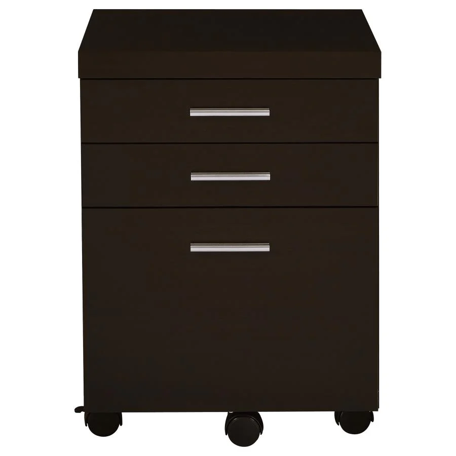 Skeena - 3-Drawer Mobile Office Cabinet - Image 4