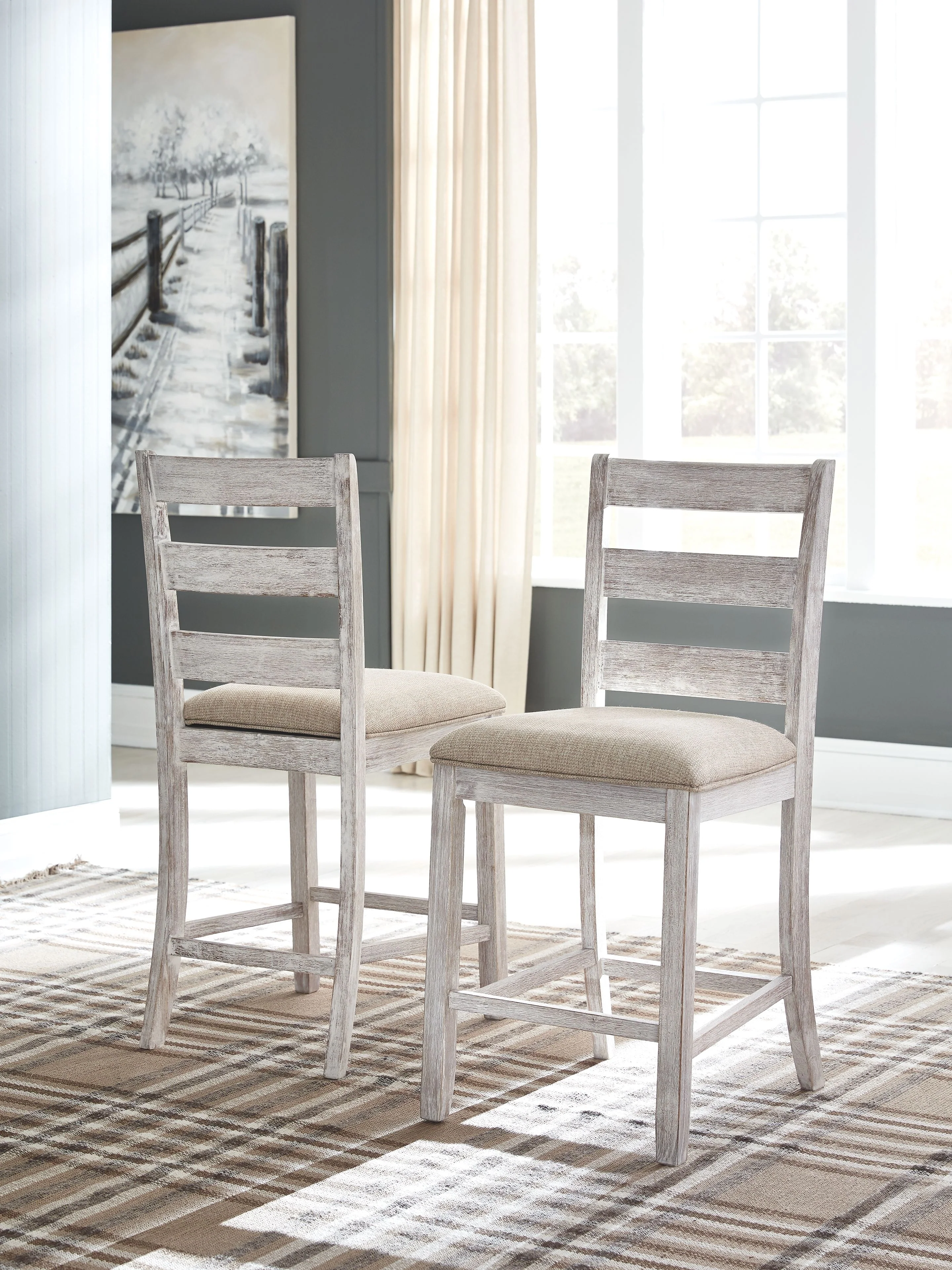 Skempton - Rectangular Counter Table With Storage Set - Image 7