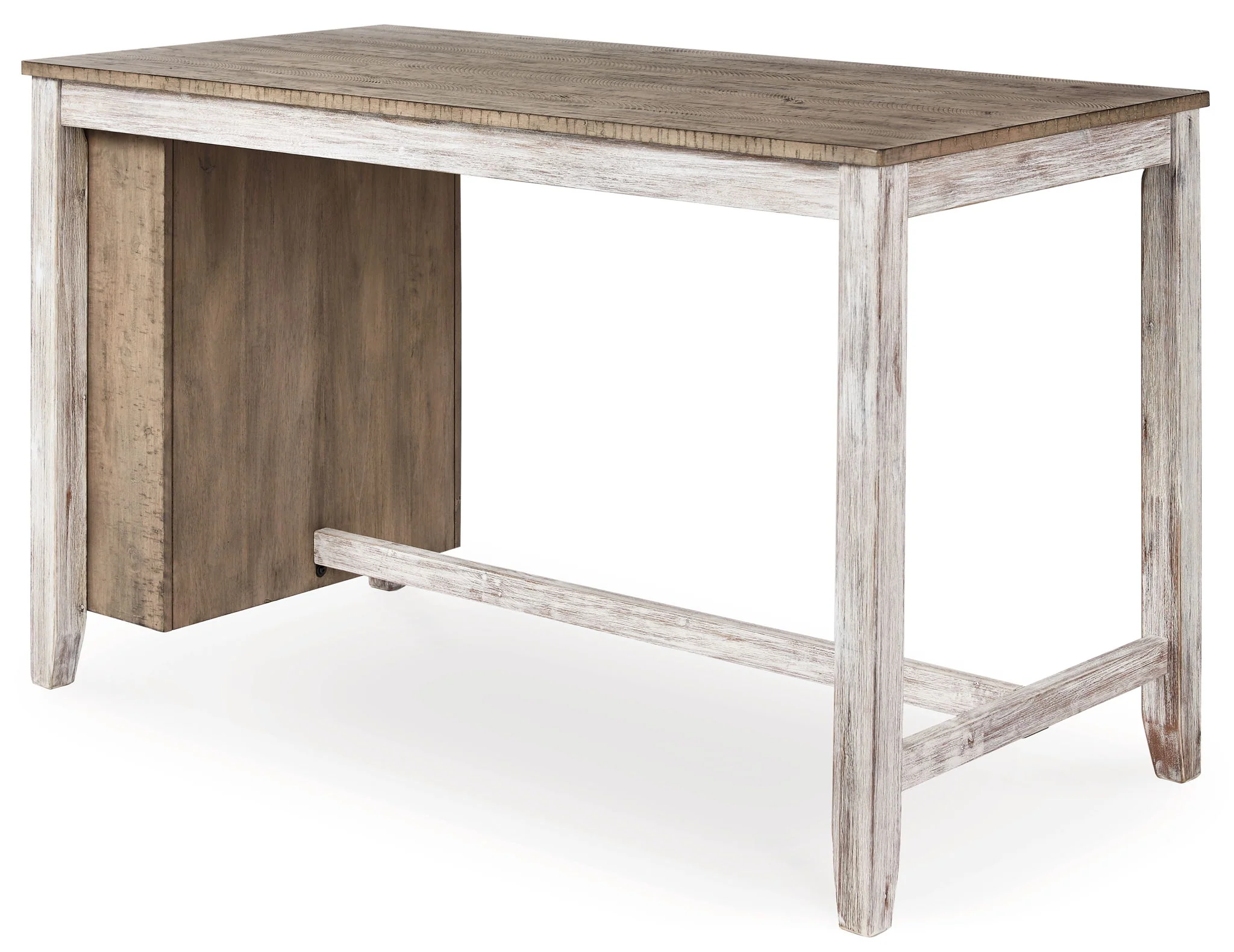 Skempton - Rectangular Counter Table With Storage - White - Image 8