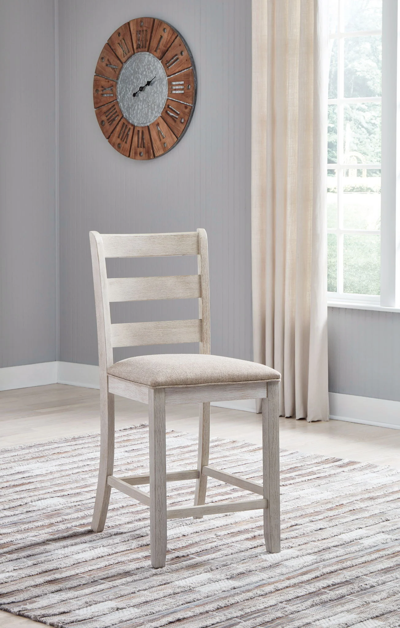 Skempton - Upholstered Barstool (Set of 2) - White - Image 10