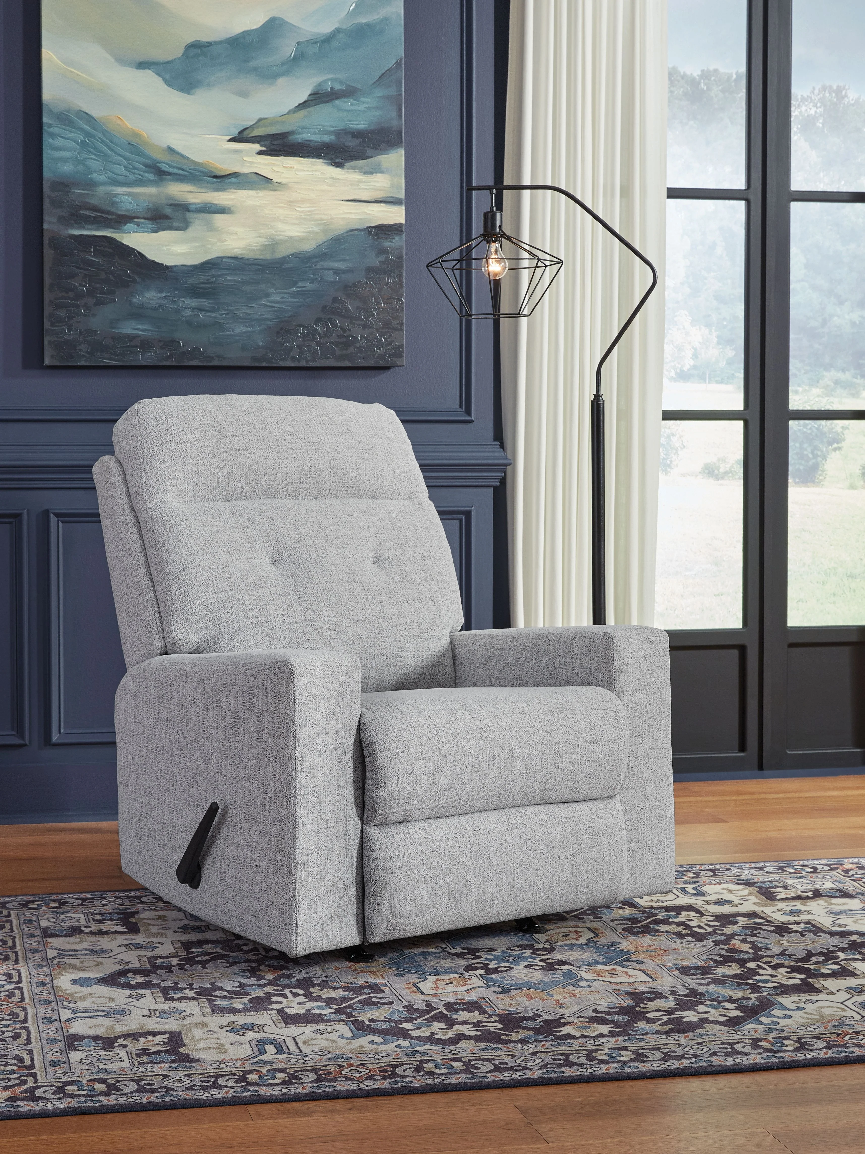 Skillins - Rocker Recliner - Stone - Image 3