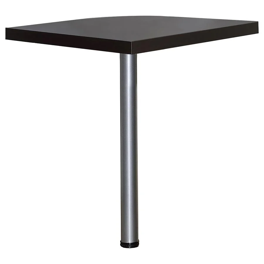 Skylar - L-Shape Desk With Mobile File Cabinet - Cappuccino - Image 7