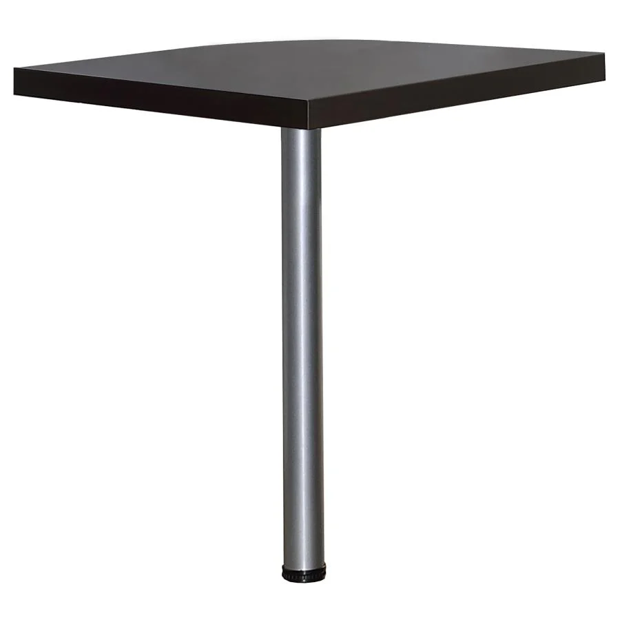 Skylar - L-Shaped Office Computer Desk - Cappuccino - Image 11