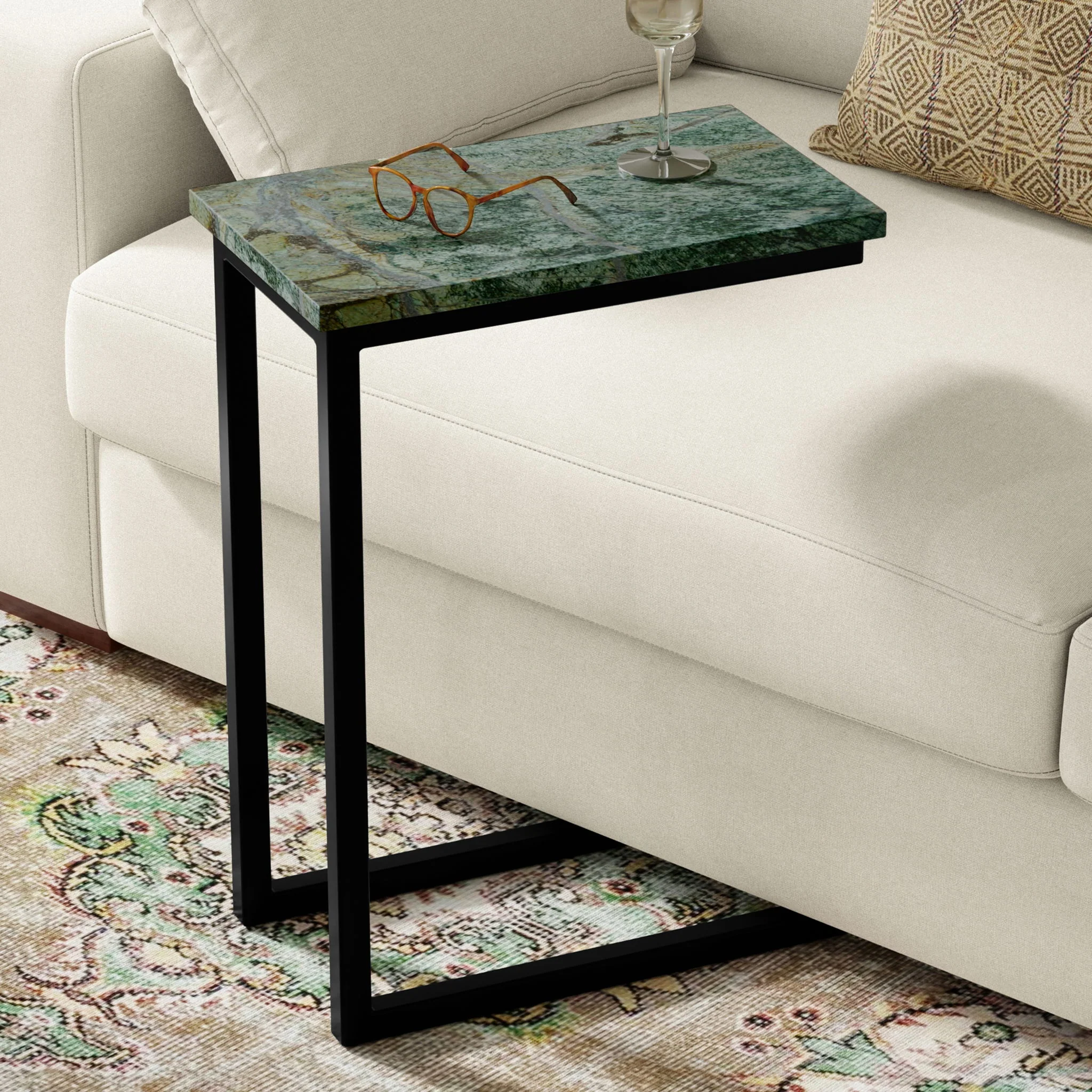 Skyler - Handcrafted C Side Table - Image 12