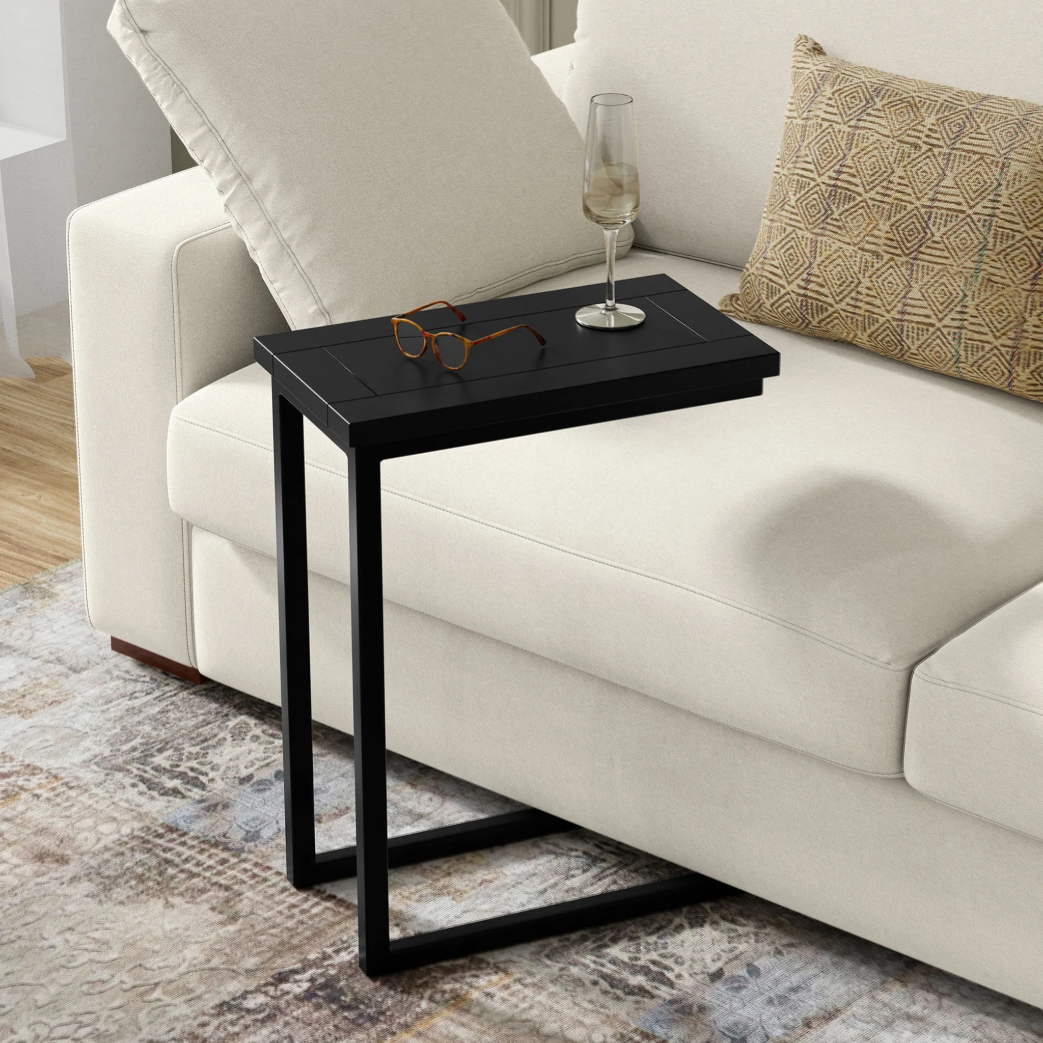 Skyler - Handcrafted C Side Table - Image 20