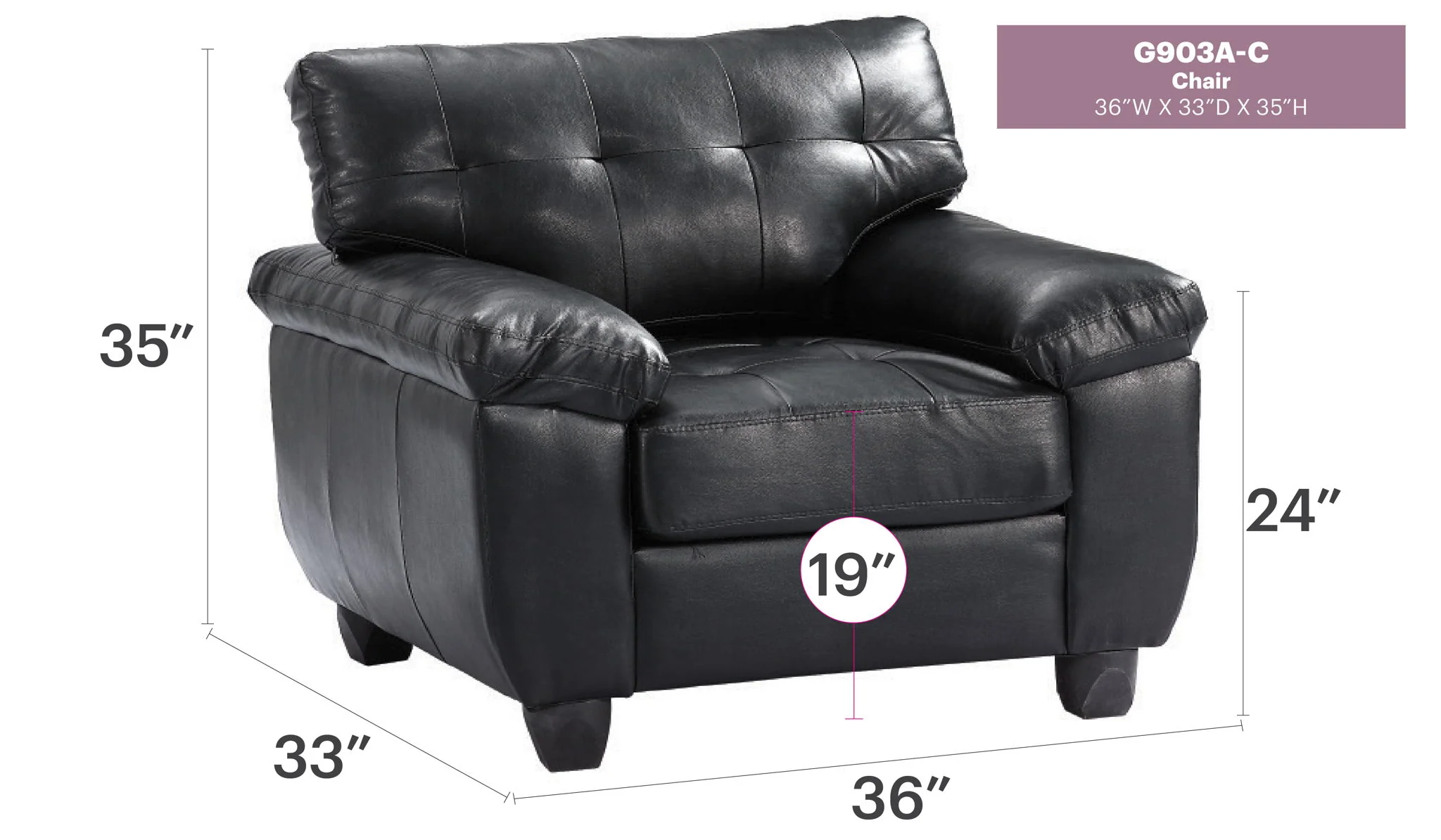 Sleek And Comfortable Accent Chair - Image 15