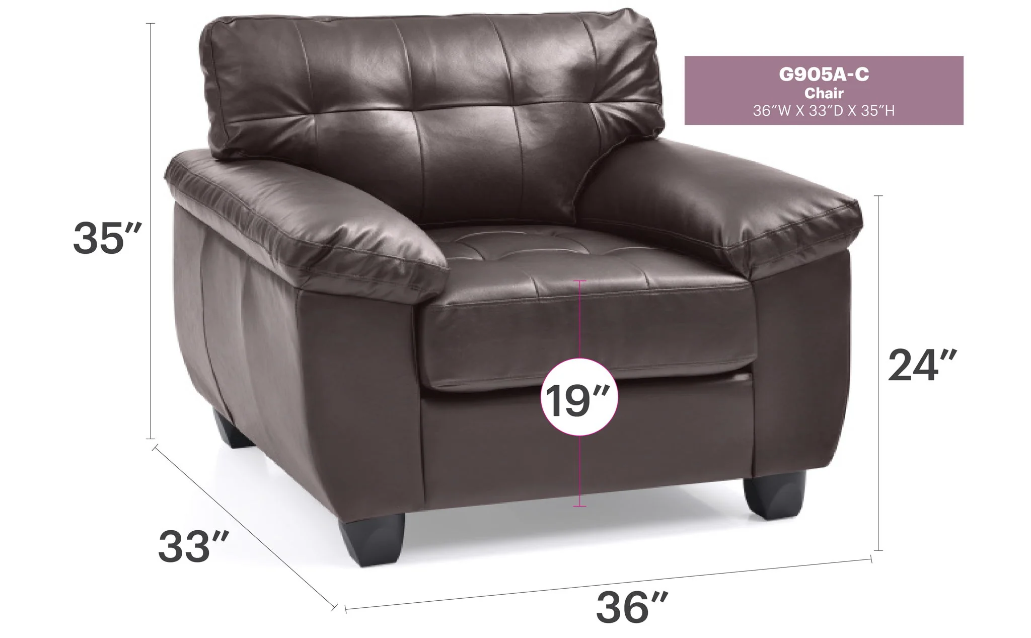 Sleek And Comfortable Accent Chair - Image 7