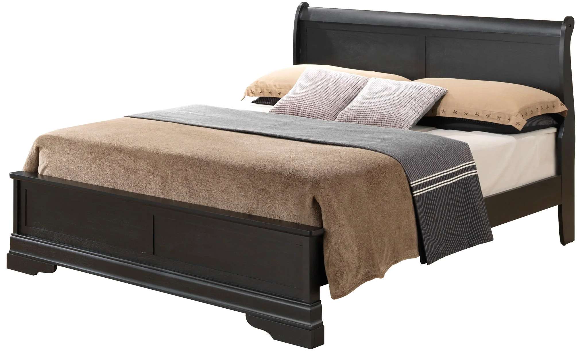 Sleigh Bed With Low Footboard - Image 2