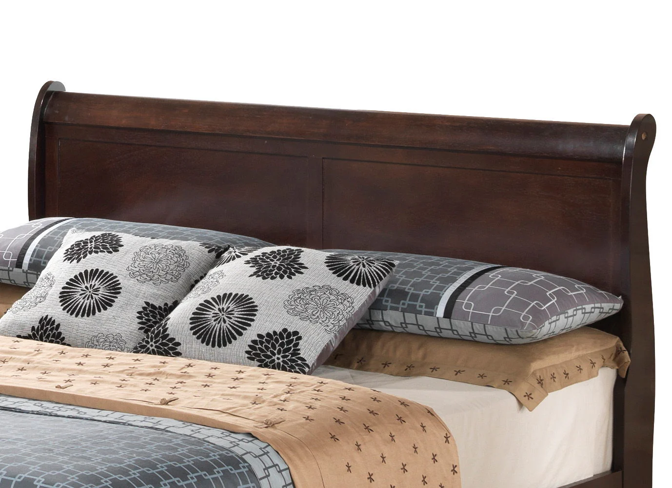 Sleigh Bed With Low Footboard - Image 40