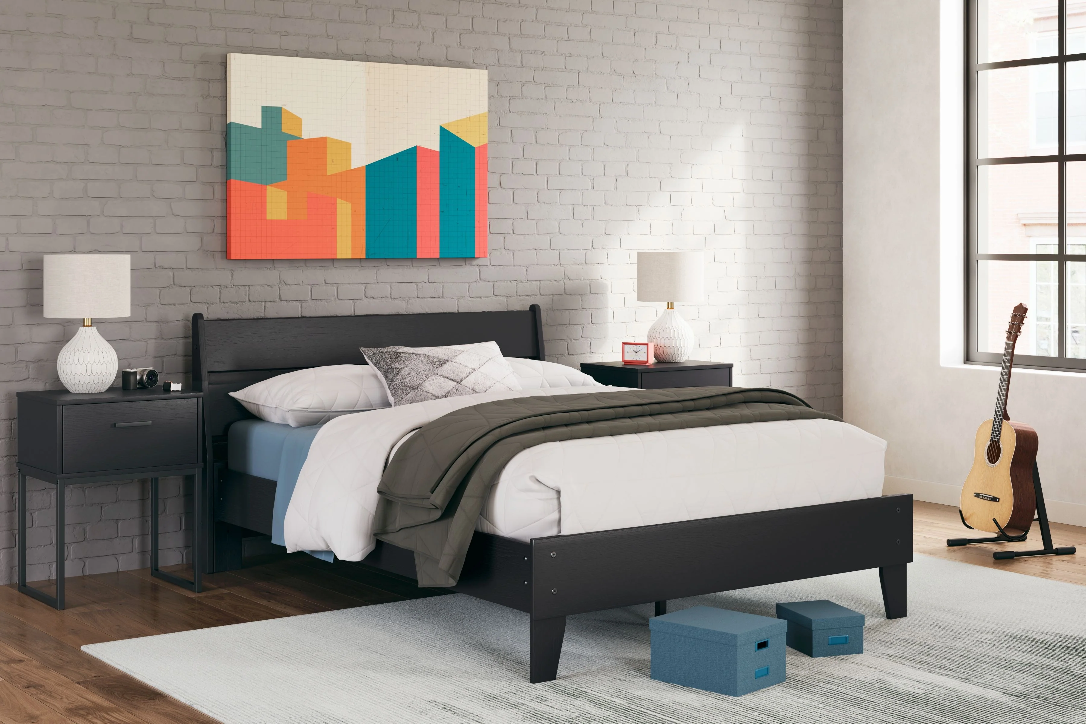 Socalle - Panel Platform Bed - Image 31