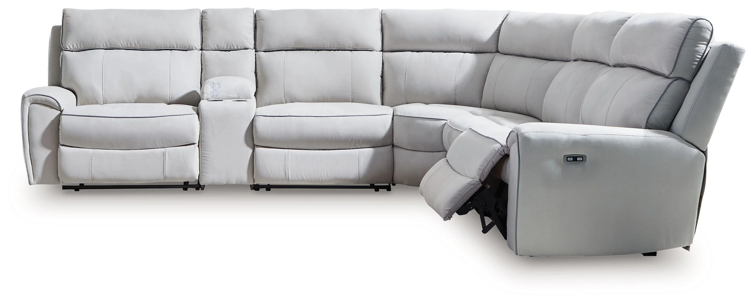 Social Pointe - Reclining Sectional - Image 2