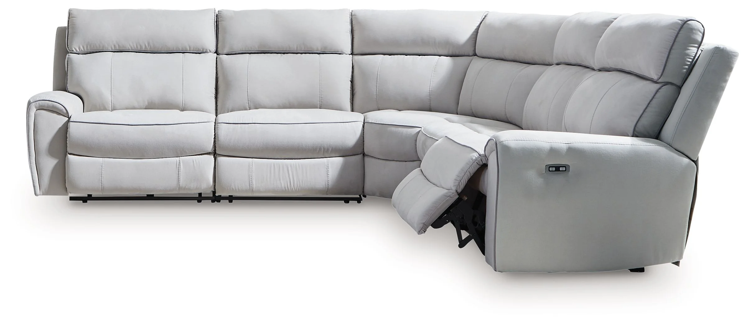 Social Pointe - Reclining Sectional - Image 7
