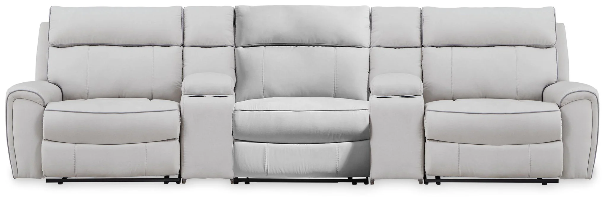 Social Pointe - Reclining Sectional - Image 8
