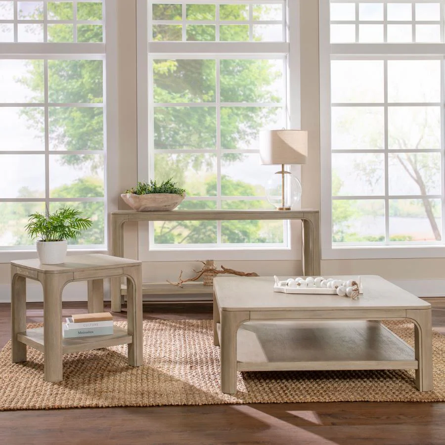 Solano - 64" Entryway Console Sofa Table - Weathered Mango - Image 9