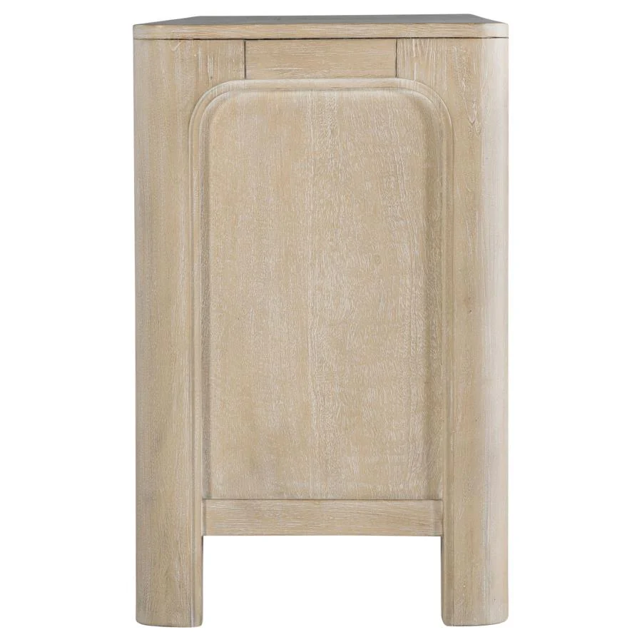Solano - 71" 2-door TV Stand Media Console - Weathered Mango - Image 7