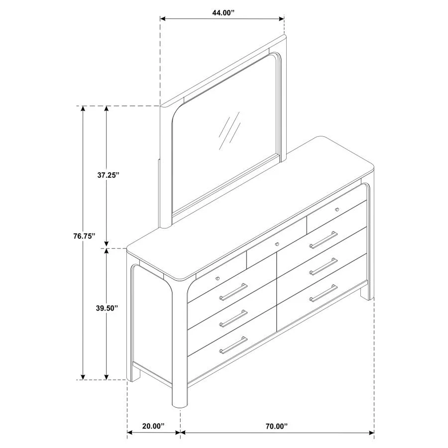 Solano - 9-Drawer Bedroom Dresser - Image 27
