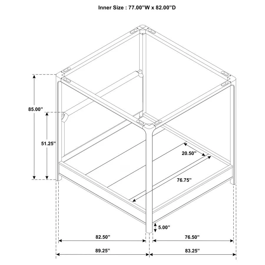 Solano - Canopy Bedroom Set - Image 62