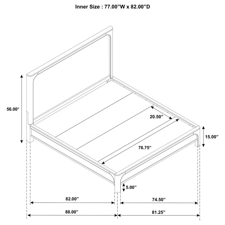 Solano - Panel Bed - Image 24