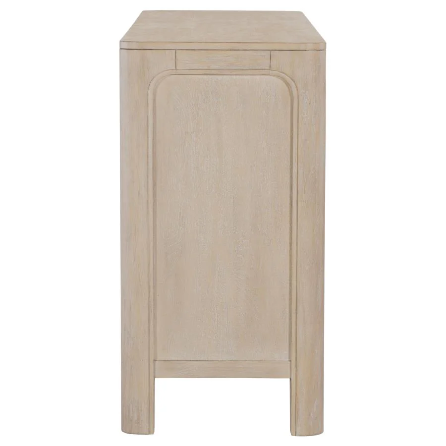 Solano - Sliding Door Dining Sideboard Server - Weathered Mango - Image 12