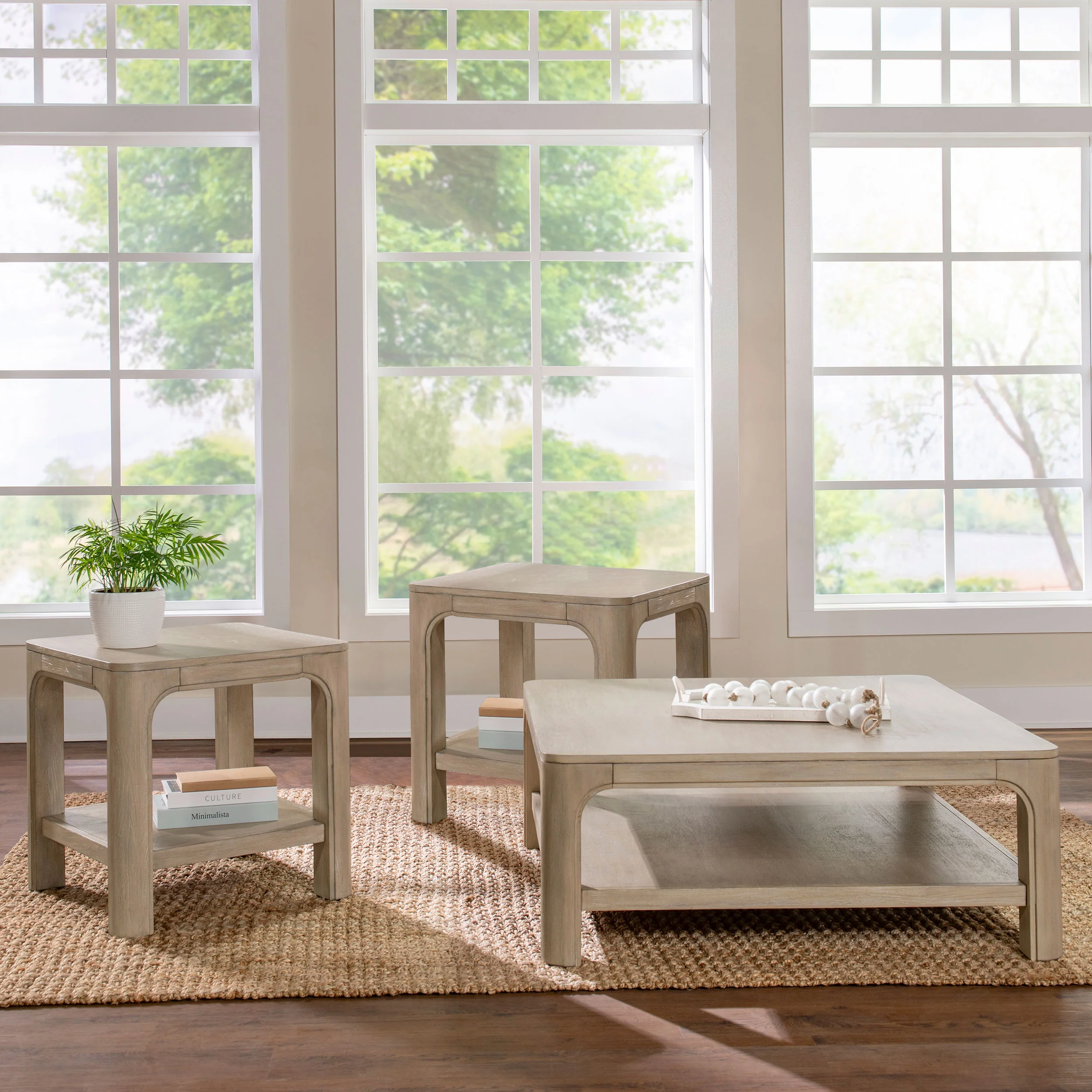 Solano - Square Coffee Table Set - Image 23