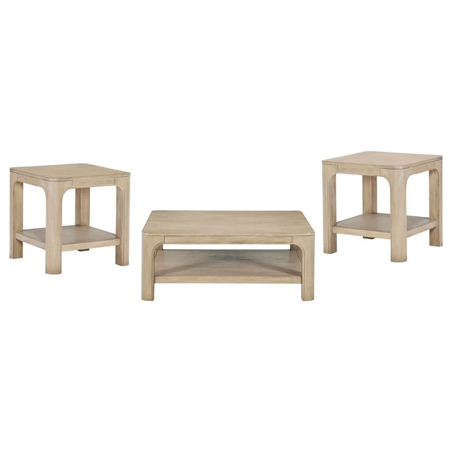 Solano - Square Coffee Table Set - Image 3