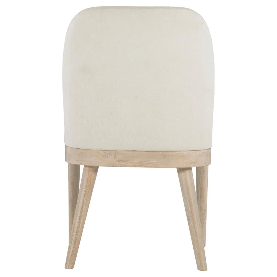 Solano - Upholstered Dining Side Chair (Set of 2) - Beige - Image 8