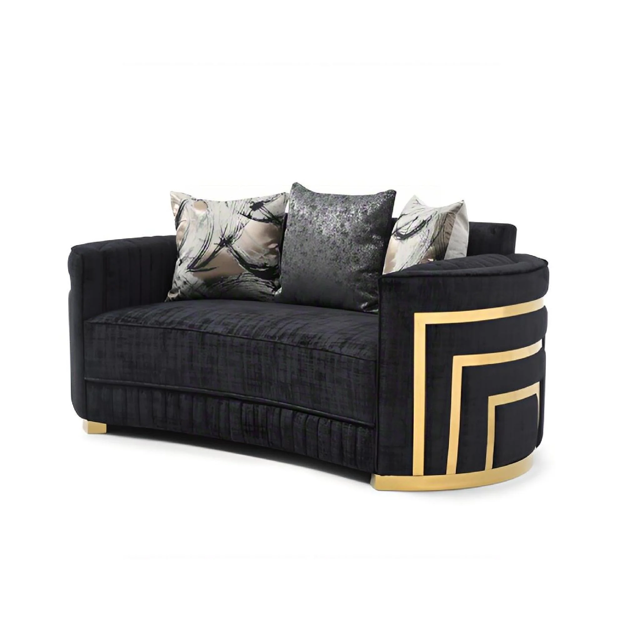 Soledad - Loveseat - Black - Image 6