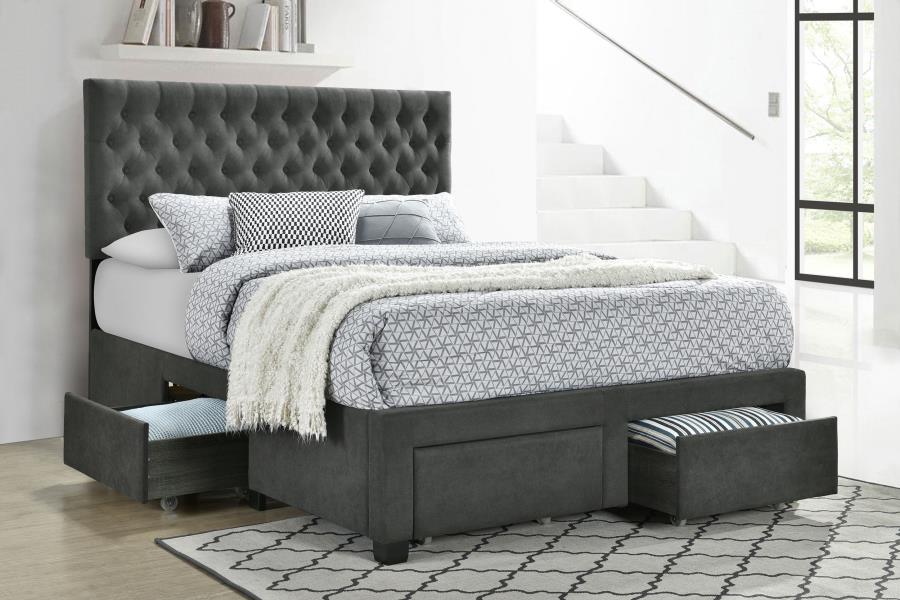 Soledad - Upholstered Storage Panel Bed - Image 12
