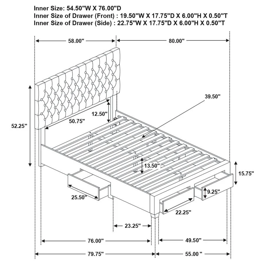 Soledad - Upholstered Storage Panel Bed - Image 17