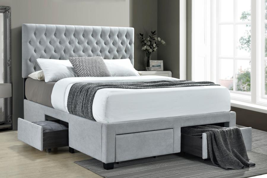 Soledad - Upholstered Storage Panel Bed - Image 9