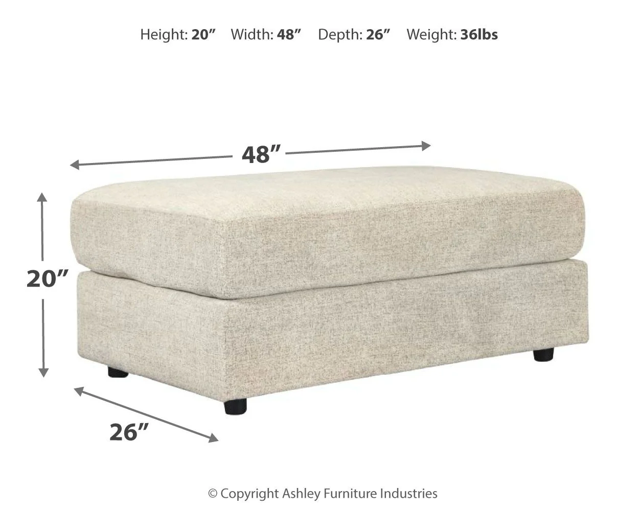 Soletren - Accent Ottoman - Image 4