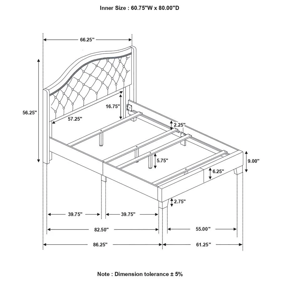 Sonoma - Upholstered Wingback Bed - Image 32