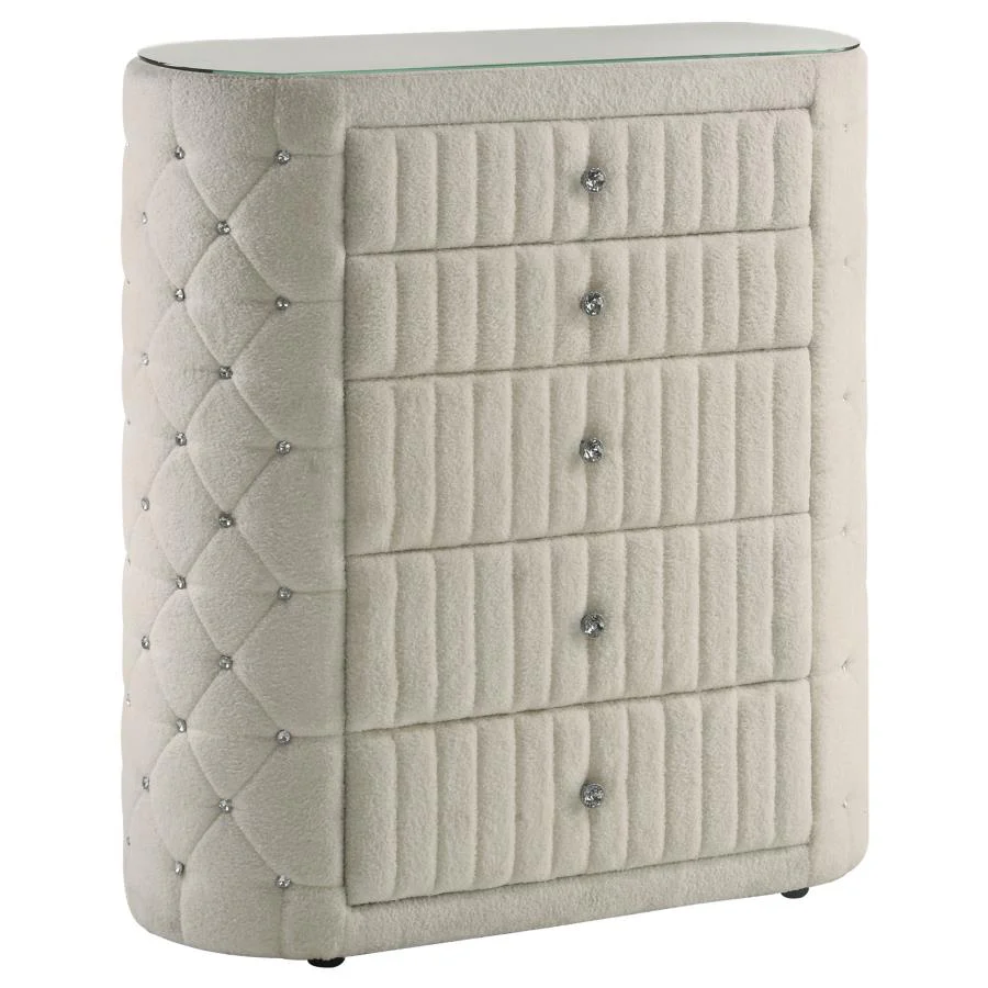Sonya - Upholstered Bedroom Set - Image 46