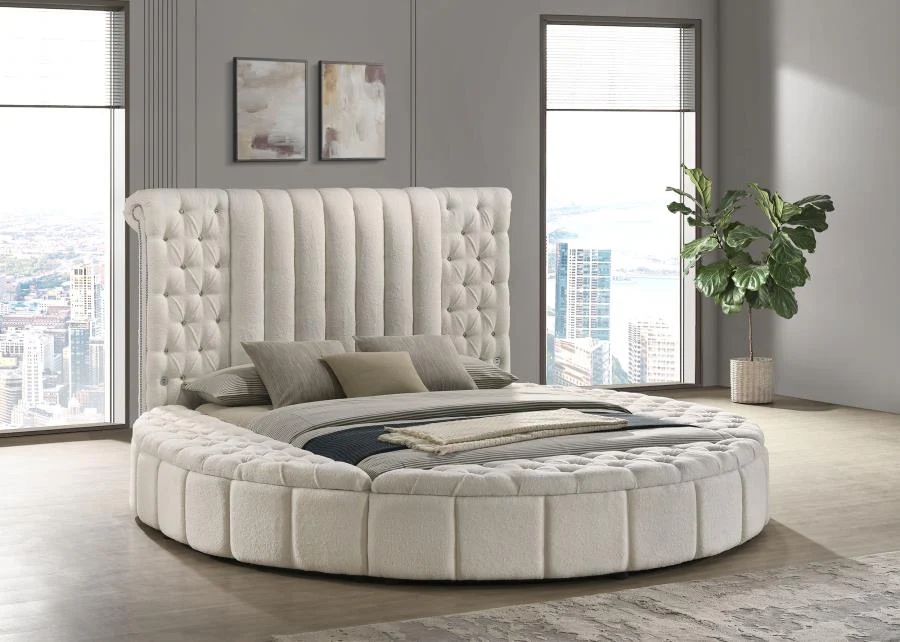Sonya - Upholstered Round Storage Bed - Image 4