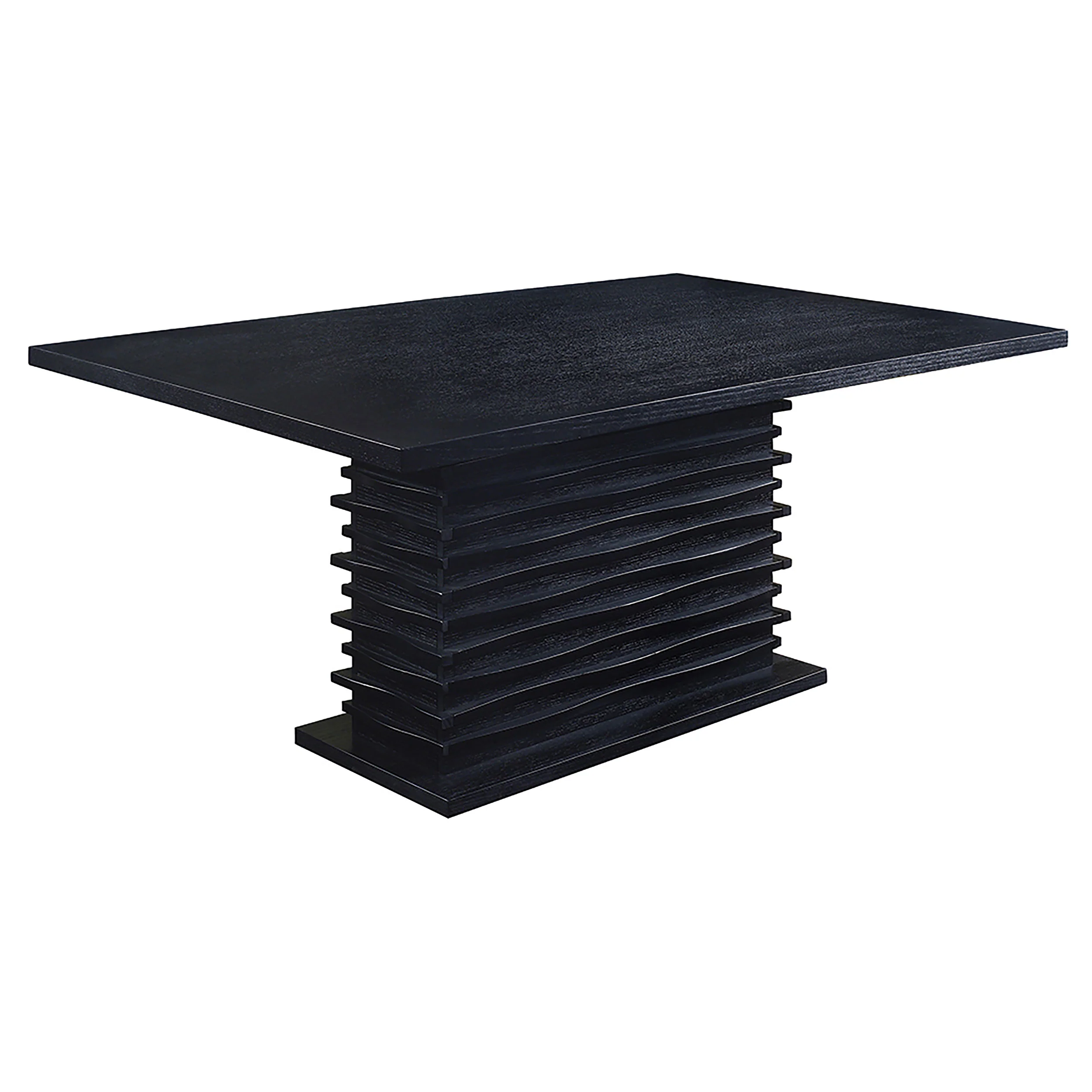 Stanton - Rectangular Dining Table - Black - Image 6