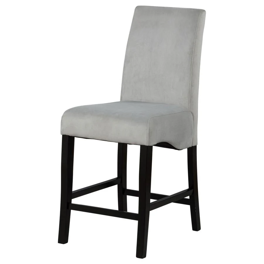 Stanton - Upholstered Counter Chairs (Set of 2) - Gray And Black - Image 5