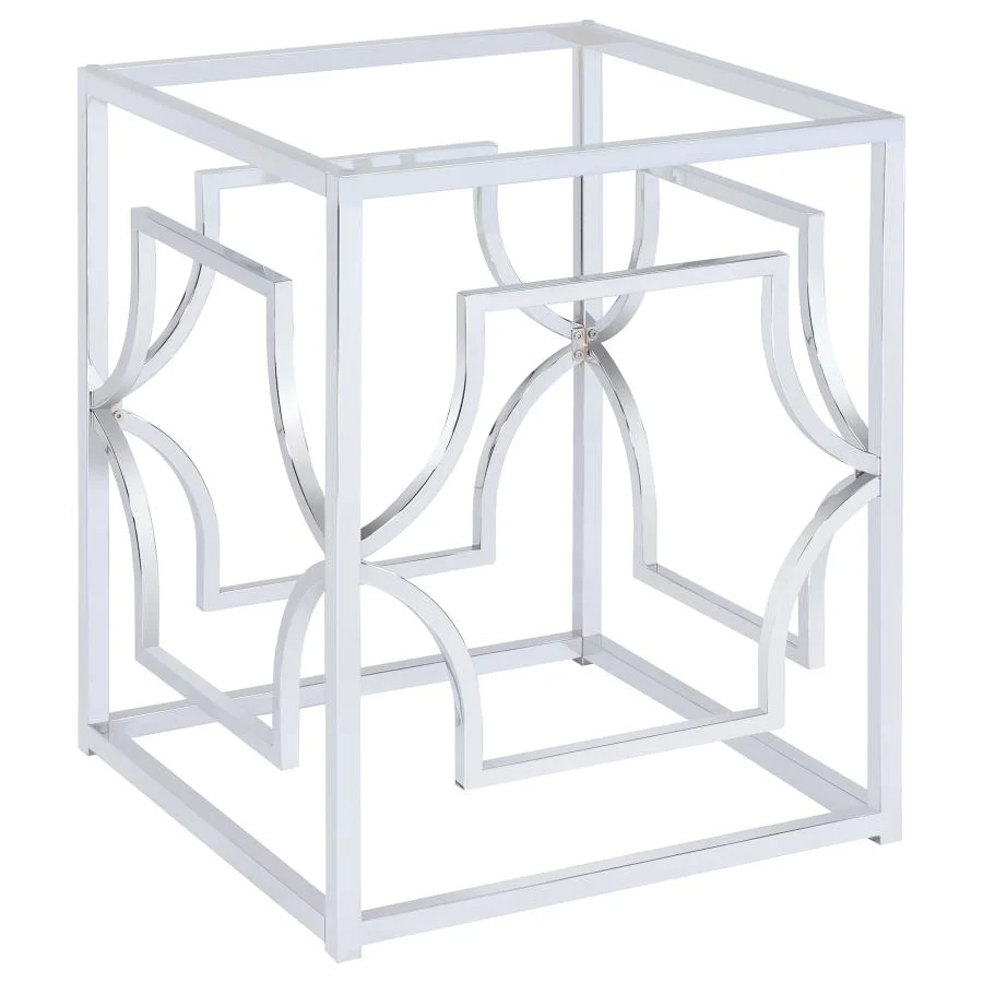 Starlight Square Metal Dining Table Base - Image 5