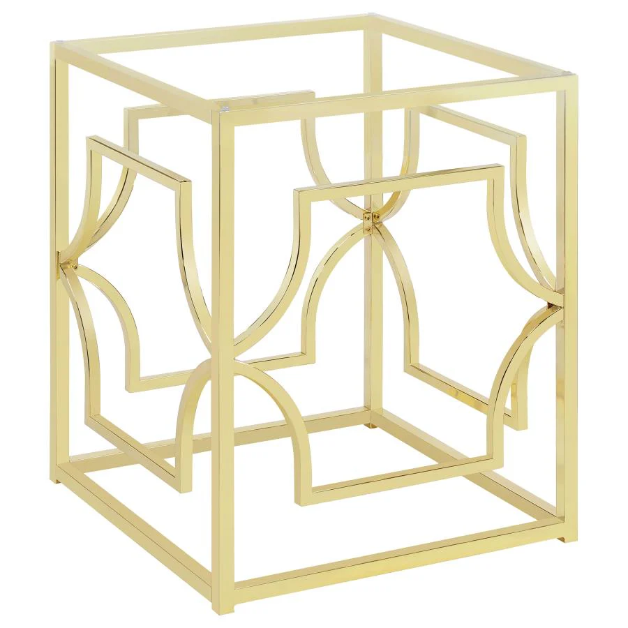 Starlight Square Metal Dining Table Base - Image 6