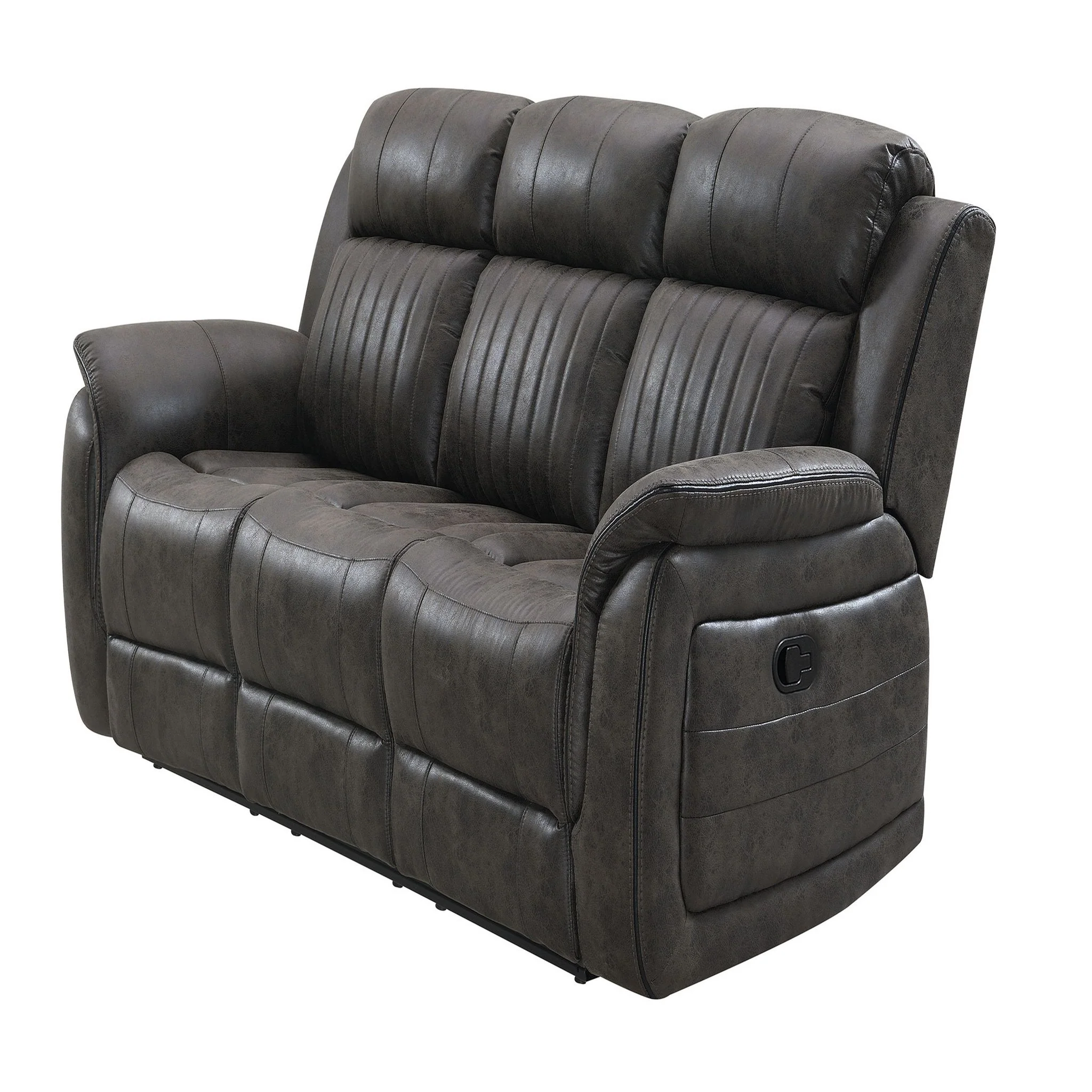 Steban - Reclining Sofa - Gray - Image 5