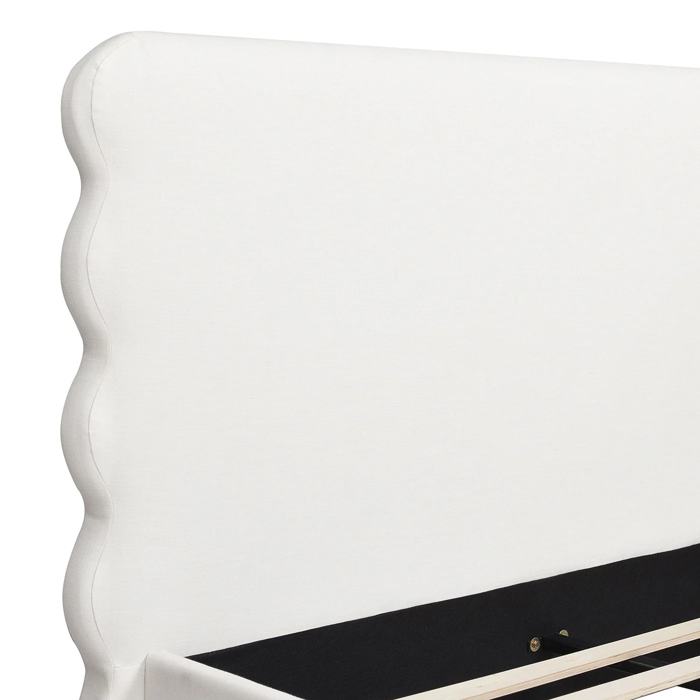 Stockholm - Modern Wavy Headboard Platform Bed - Image 9