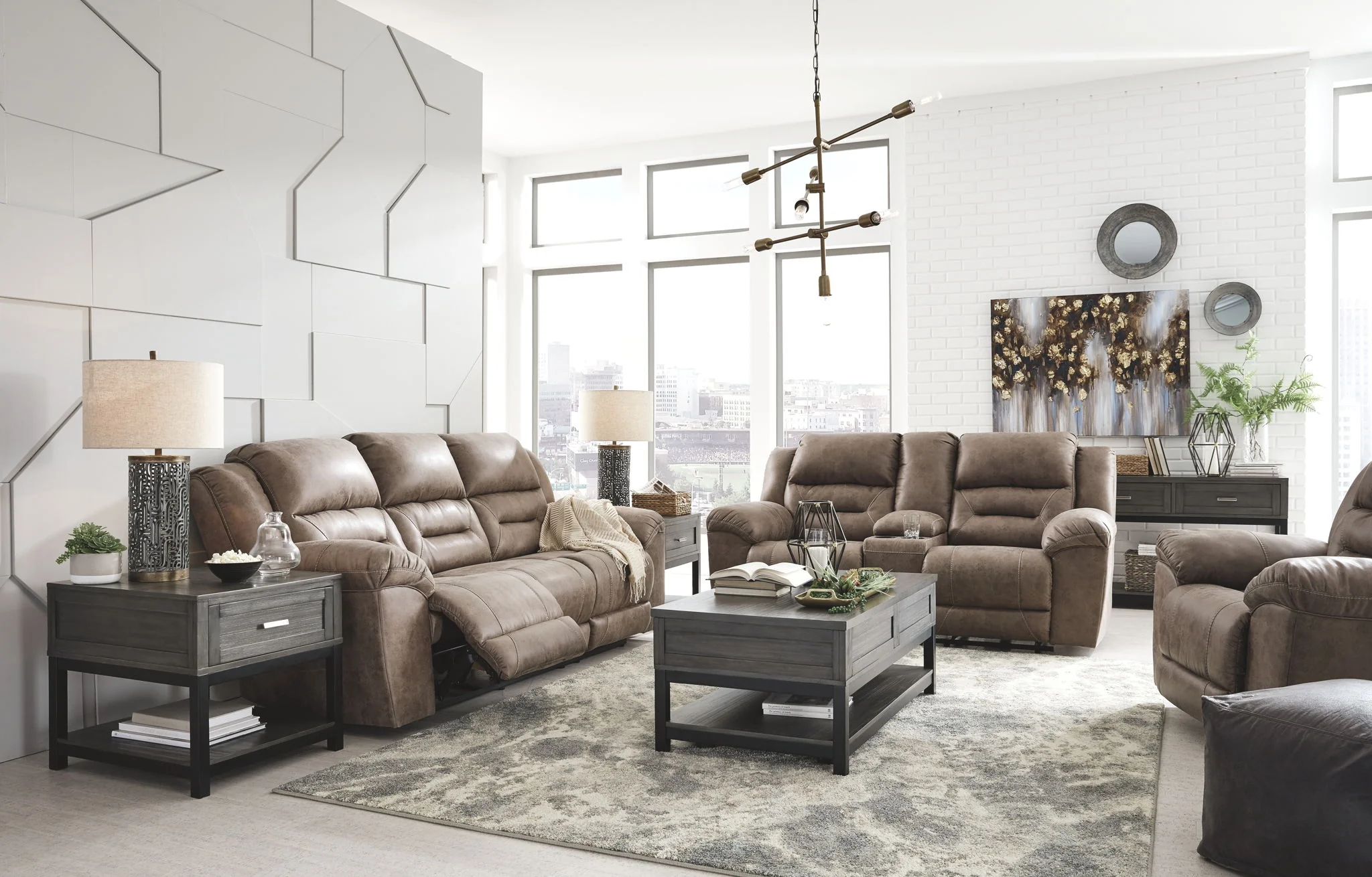 Stoneland - Power Reclining Living Room Set - Image 3