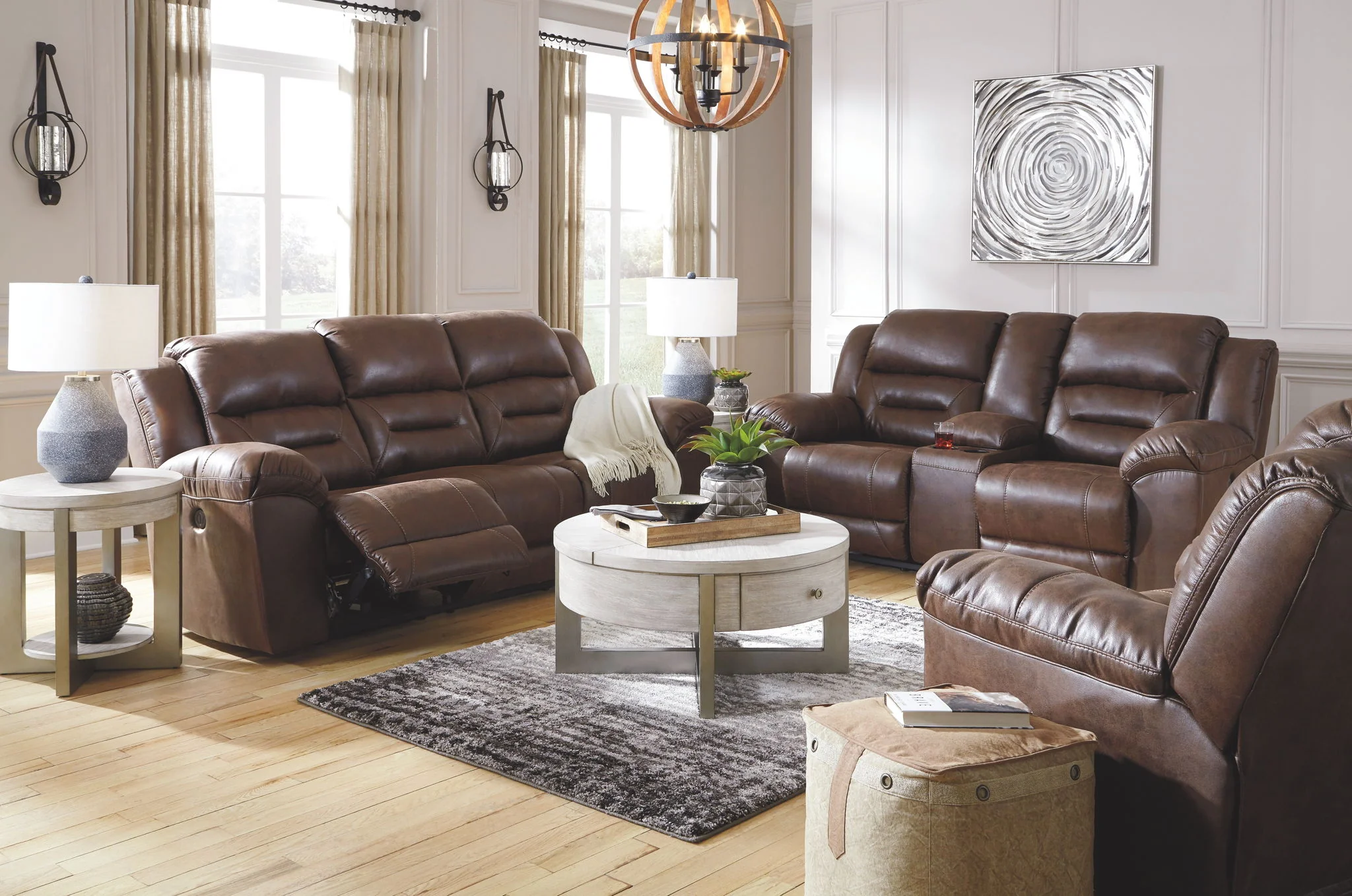 Stoneland - Power Reclining Living Room Set - Image 8