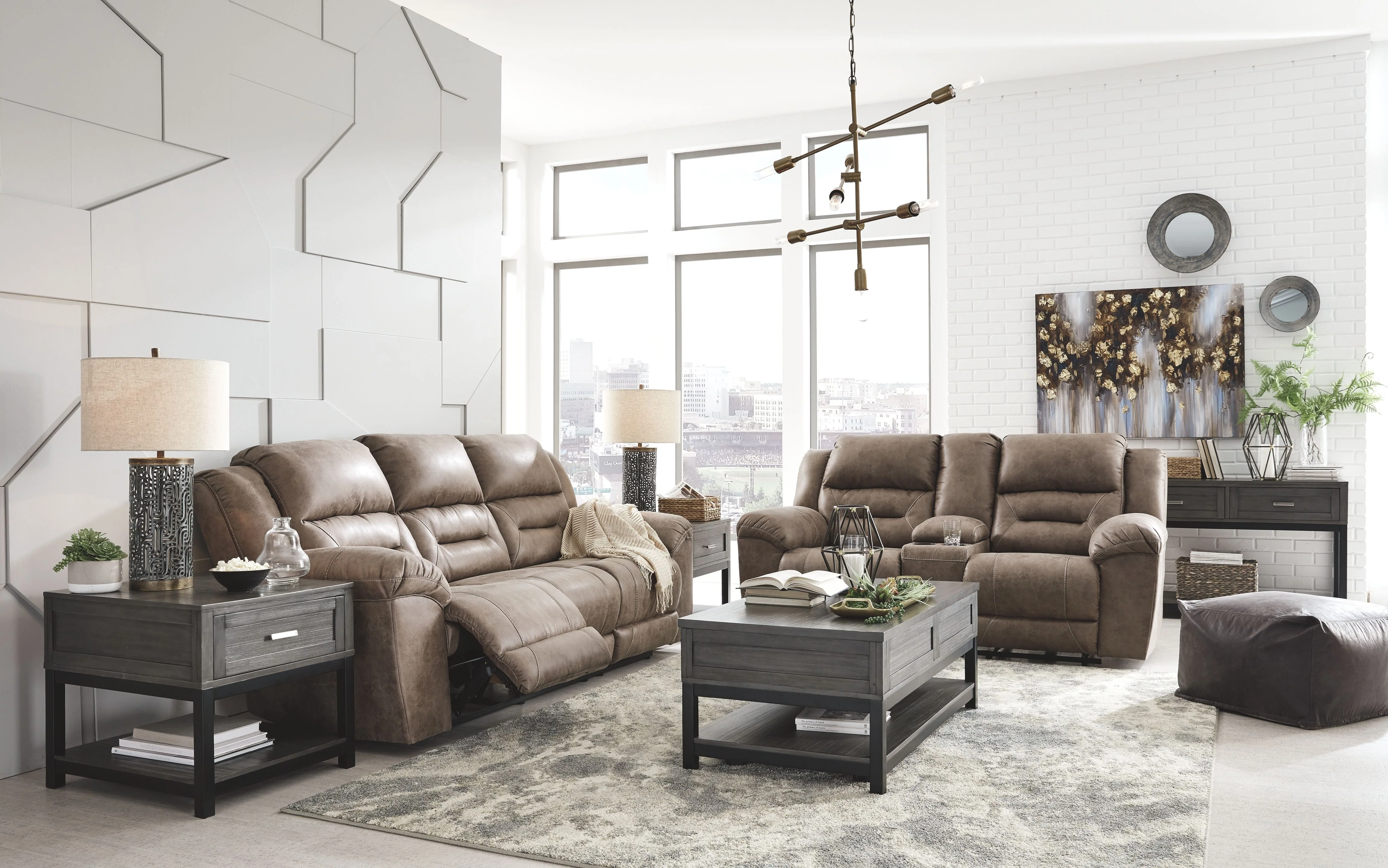 Stoneland - Reclining Living Room Set - Image 5